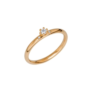 Glow A01 Gold - Wedding & engagement rings - Schalins - Scandinavian design - Nordic Spectra