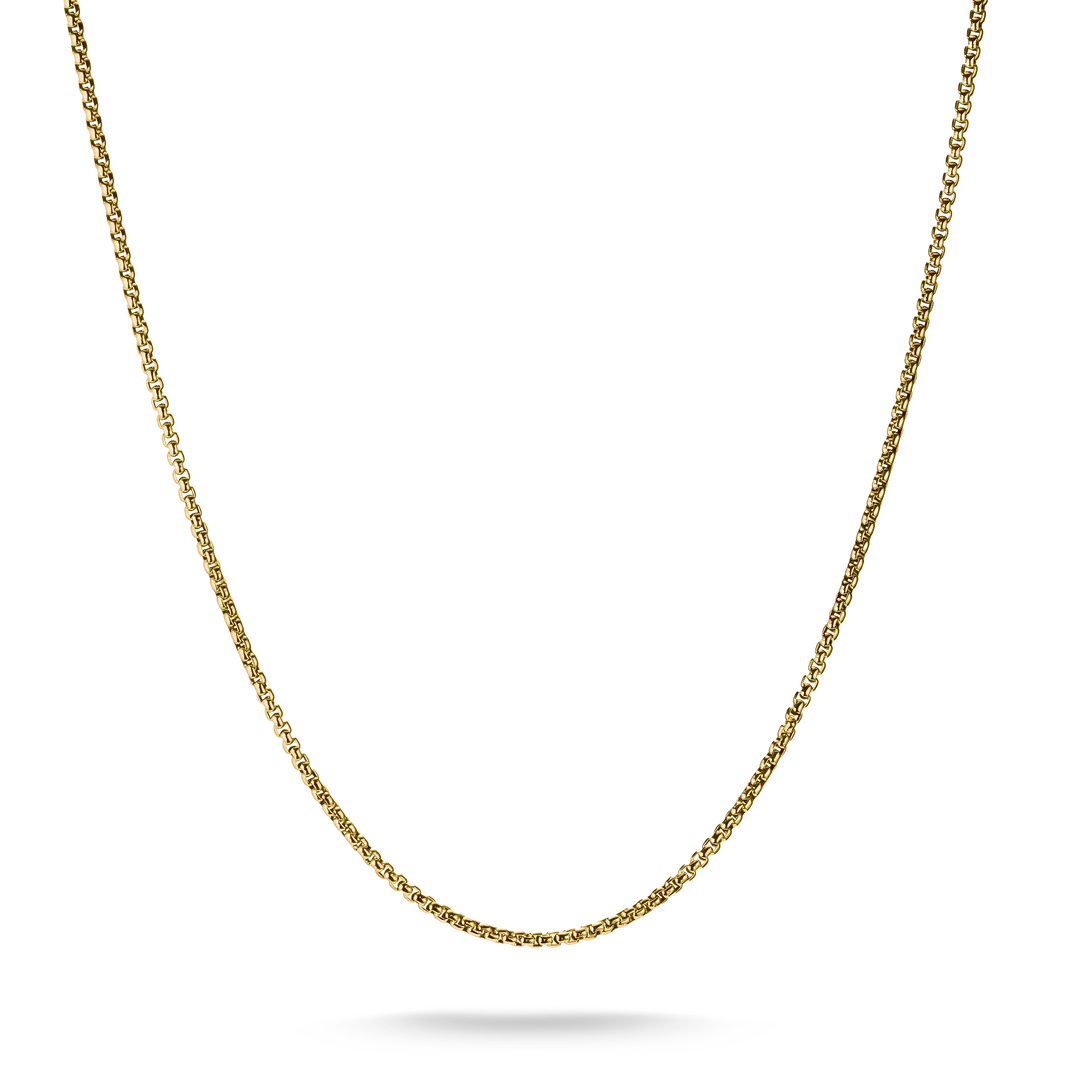 Thomas Sabo - Veneziakedja 2 mm St&aring;l Guld
