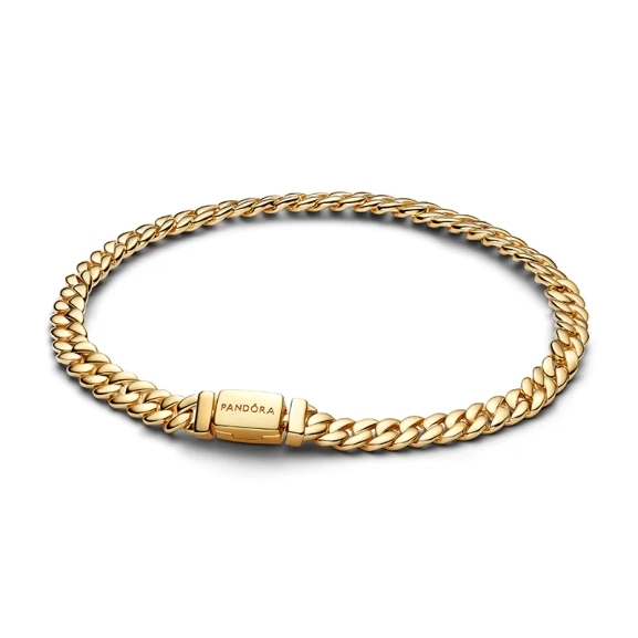Elegantes Goldarmband aus der Pandora Timeless Kollektion. Einzigartige Metalllegierung