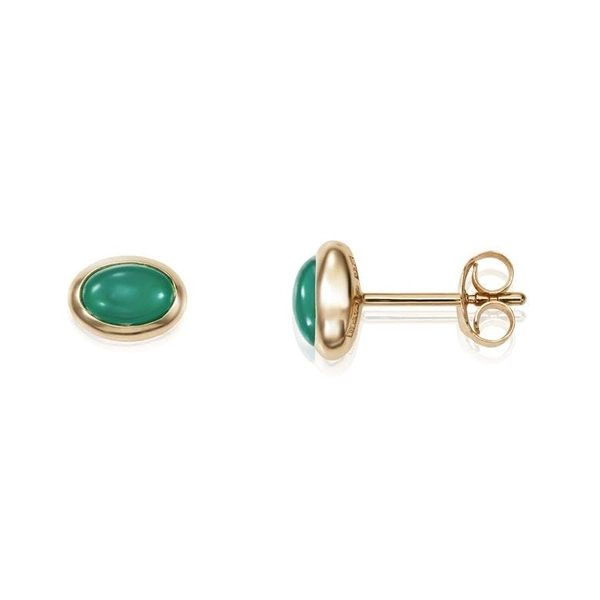 Love Bead Ear Green Agate - Efva Attling örhängen - Snabb frakt & paketinslagning - Nordicspectra.se