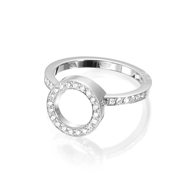 Circle Of Love Ring II White Gold - Efva Attling ringar - Snabb frakt & paketinslagning - Nordicspectra.se