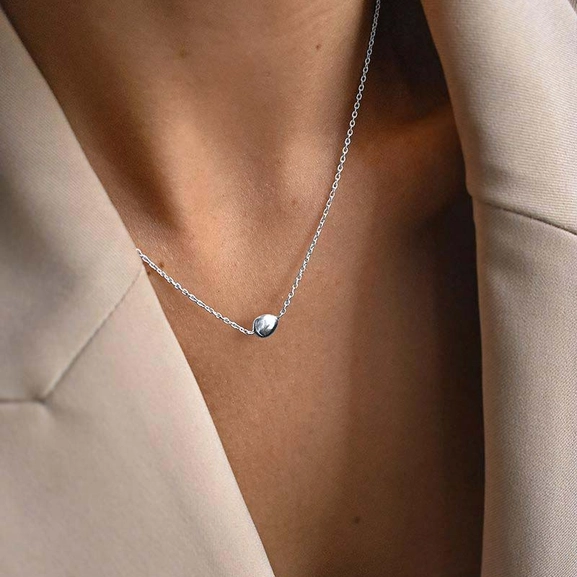 Stardust Drop Necklace Polished Drakenberg Sjölin, Schneller Versand - Nordicspectra.de