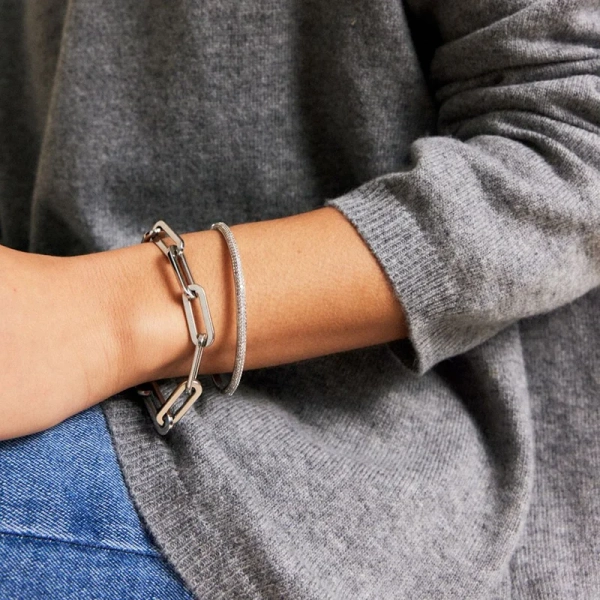 Ivy Maxi Bracelet Steel - Edblad - Snabb frakt & paketinslagning - Nordic Spectra
