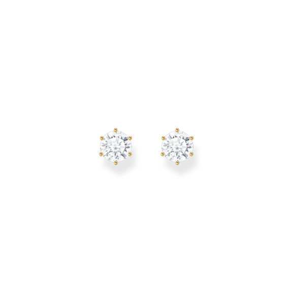 weißem Stein vergoldet - Thomas Sabo - Nordic Spectra