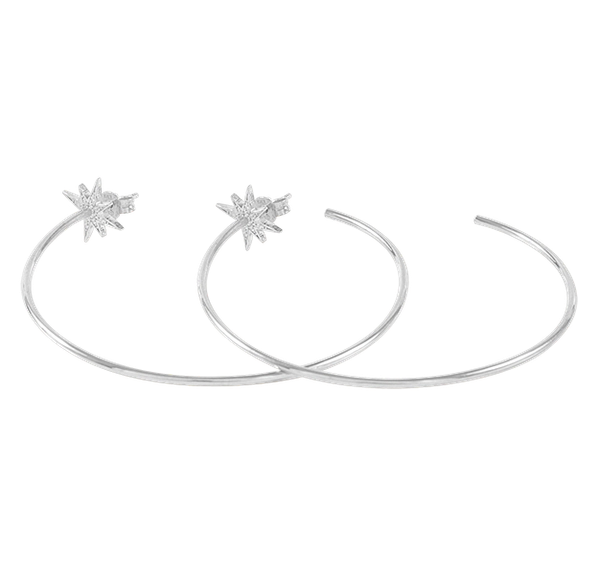 One Hoop Ear Silver -CU Jewellery - Snabb frakt & paketinslagning - Nordicspectra.se