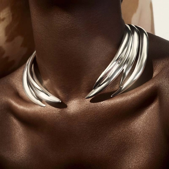 Arc Halsring - Georg Jensen örhängen - Snabb frakt & paketinslagning - Nordicspectra.se
