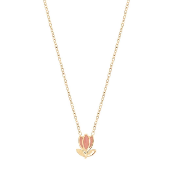 Tulip Necklace Child Gold - Edblad - Snabb frakt & paketinslagning - Nordicspectra.se