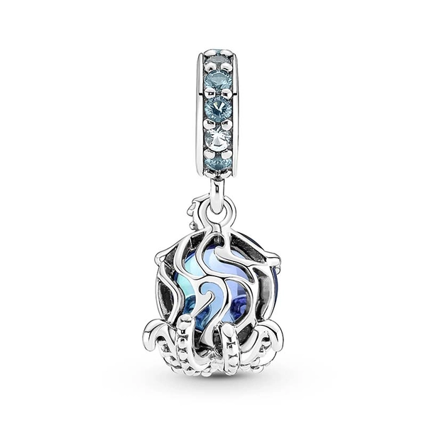 Süßer Oktopus Murano-Glas Charm-Anhänger von PANDORA, Schneller Versand - Nordicspectra.de