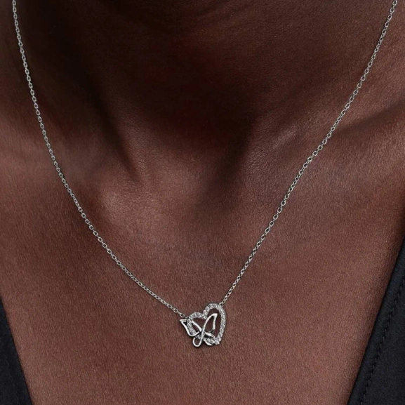 Herz und Schmetterling