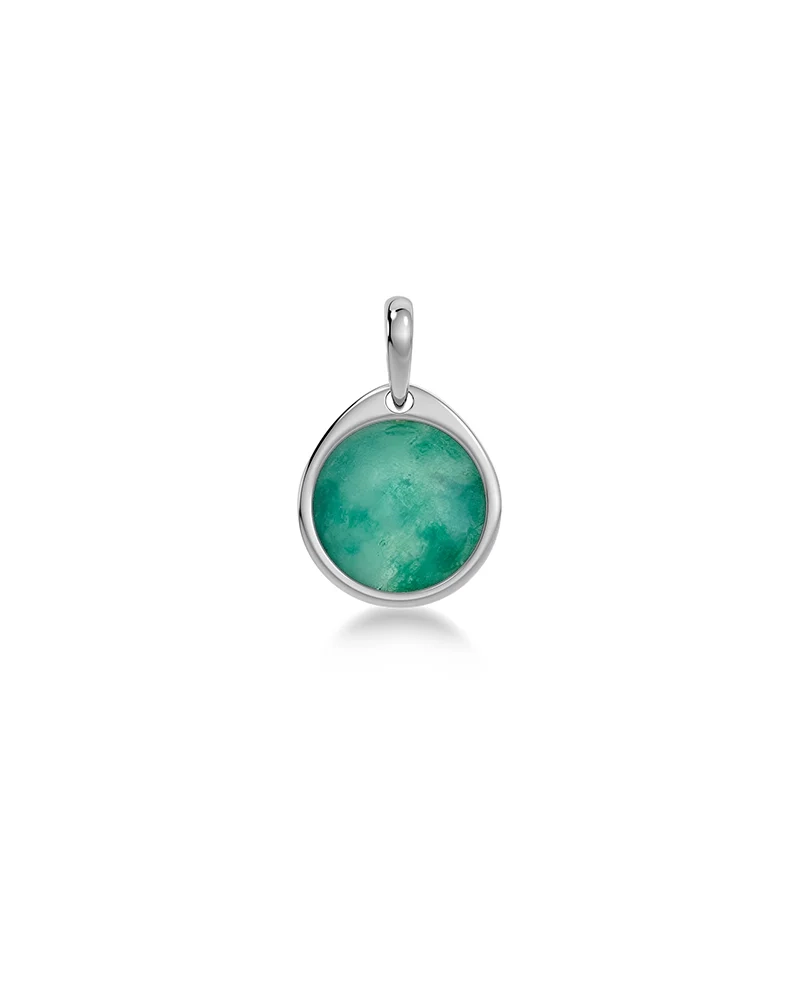 Edblad Birthstone Charm Silver halsband herr – bild 10