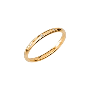 SR2022 Gold - Wedding & engagement rings - Schalins - Scandinavian design - Nordic Spectra