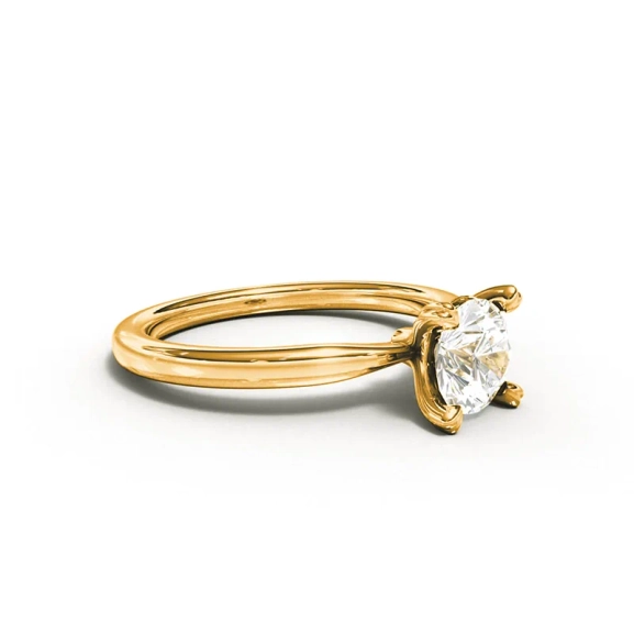North 023 Labbodlad Diamant Guld - Vigsel- & förlovningsringar - Schalins - Fri storleksändring* - Nordic Spectra
