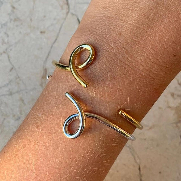Loop Bangle Brace Gold -CU Jewellery - Snabb frakt & paketinslagning - Nordicspectra.se
