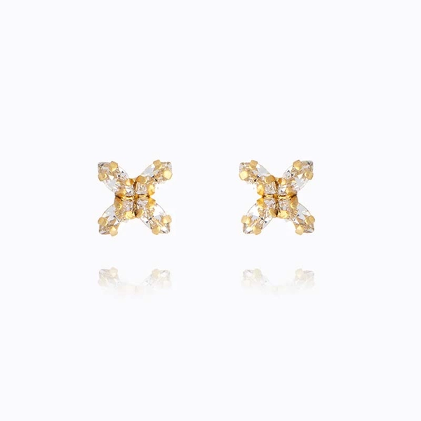 Crystal Mini Star Earrings Gold Crystal - Caroline Svedbom - Snabb frakt & paketinslagning - Nordicspectra.se