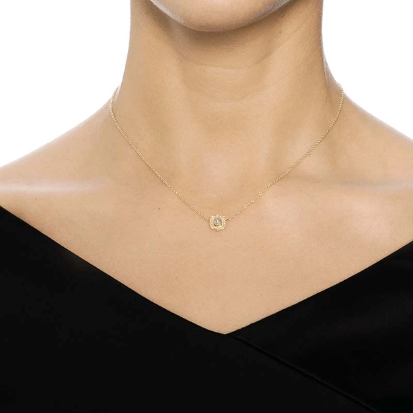 The Mrs Necklace 0.30ct White Gold - Efva Attling - Skandinaviska Designsmycken - Nordic Spectra