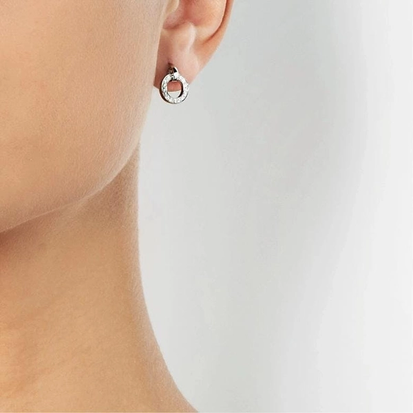 Ring Around & Stars Earrings White Gold - Efva Attling örhängen - Snabb frakt & paketinslagning - Nordicspectra.se