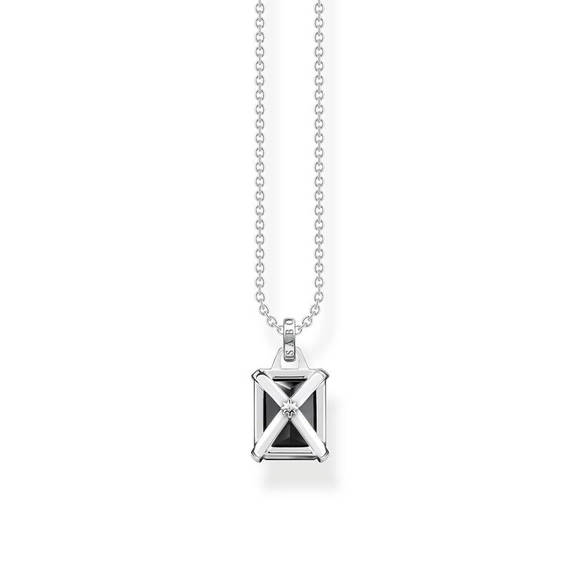 Kette Schwarzer Stein von Thomas Sabo, Schneller Versand - Nordicspectra.de