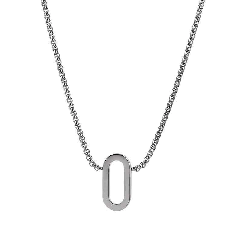 Astrid & Agnes - EXCELLENT Blank Halsband Stål