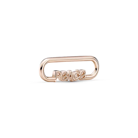 PANDORA ME Styling Peace Word Link Rosé - PANDORA - Snabb frakt & paketinslagning - Nordicspectra.se