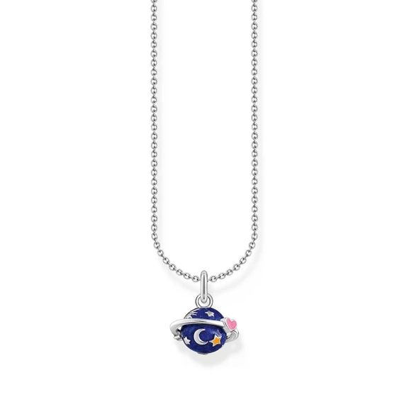 Halsband med Saturnus - Thomas Sabo - Snabb leverans & paketinslagning - Nordic Spectra