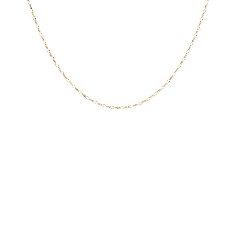CU Jewellery - Figaro Necklace Gold