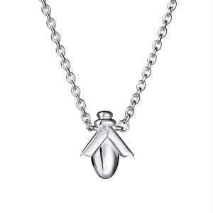 Oh Babee Necklace i silver