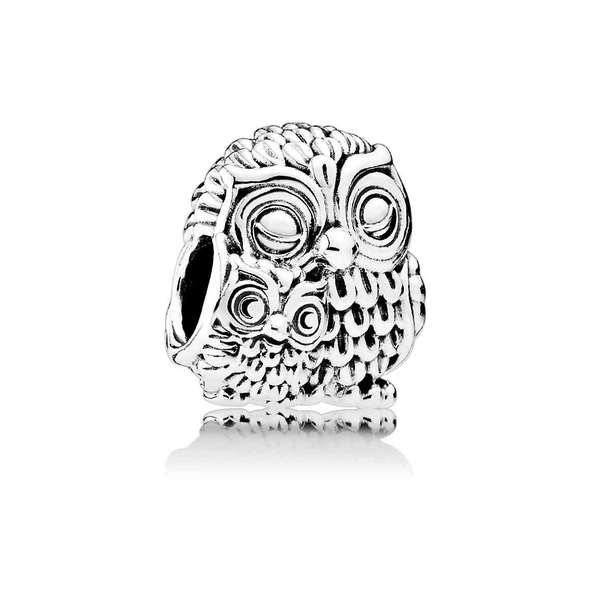 Mutter Eule und Baby Eule Charm von PANDORA, Schneller Versand - Nordicspectra.de