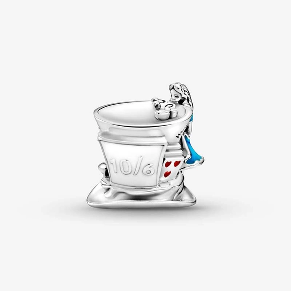 Disney Alice im Wunderland & Die Teegesellschaft des verrückten Hutmachers Charm von PANDORA, Schneller Versand - Nordicspectra.de