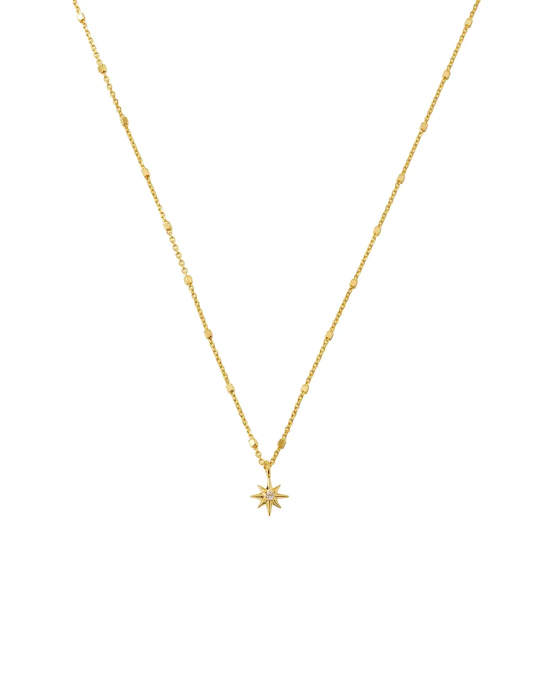 North Star Necklace Gold - Syster P - Snabb leverans & Gratis paketinslagning - Nordic Spectra