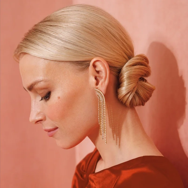 Diana Earrings Gold Golden Combo - Caroline Svedbom - Snabb frakt & paketinslagning - Nordic Spectra