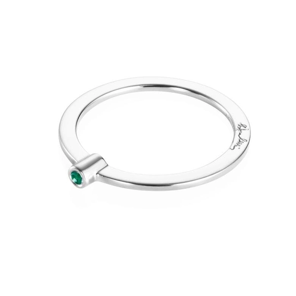 Micro Blink Ring - Green Emerald - Efva Attling ringar - Snabb frakt & paketinslagning - Nordicspectra.se
