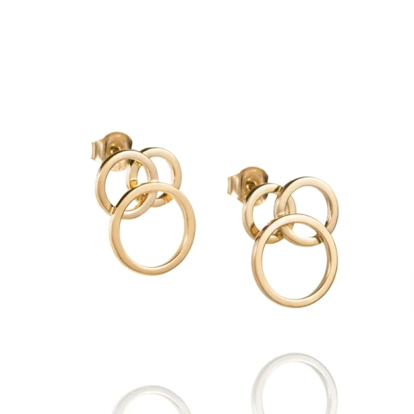 Bubbles Ear Gold - Efva Attling - Skandinavisches Design - Nordic Spectra