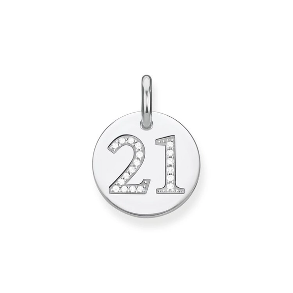 Coin 21 Hängsmycke - Thomas Sabo hängsmycke - Snabb frakt & paketinslagning - Nordicspectra.se