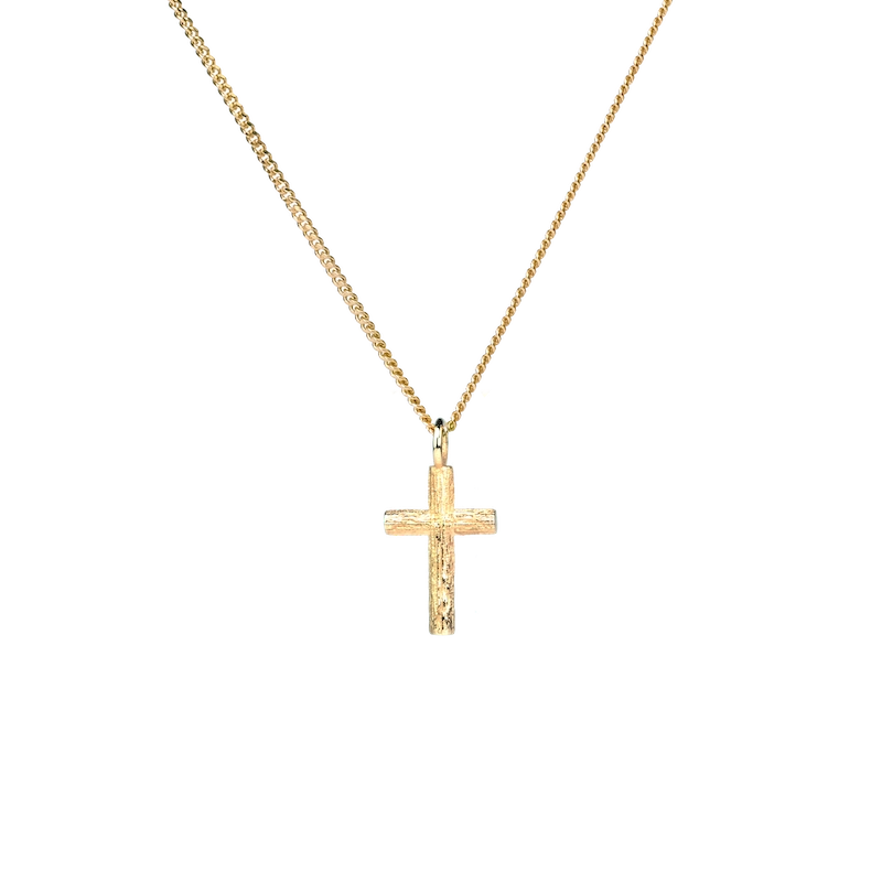 Emma Israelsson - Branch Cross Necklace Gold