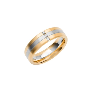 SR4020 Gold/White Gold - Wedding & engagement rings - Schalins - Scandinavian design - Nordic Spectra