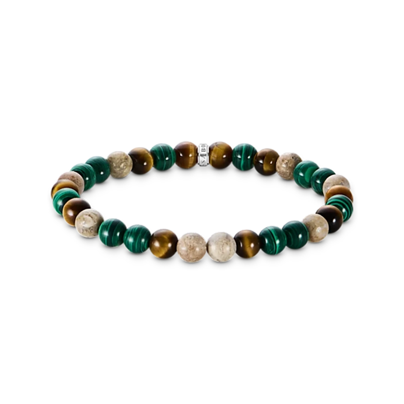 Thomas Sabo - Kularmband Grönt & Natur 7 mm