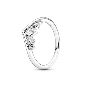 Birnen- & Marquise-Schliff funkelnder Wishbone-Ring von PANDORA, Schneller Versand - Nordicspectra.de