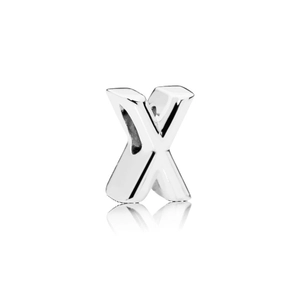 Buchstabe X Alphabet-Charm von PANDORA, Schneller Versand - Nordicspectra.de
