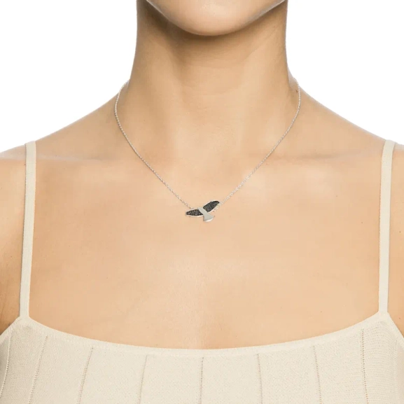 Black Bird Necklace von Efva Attling, Schneller Versand - Nordicspectra.de