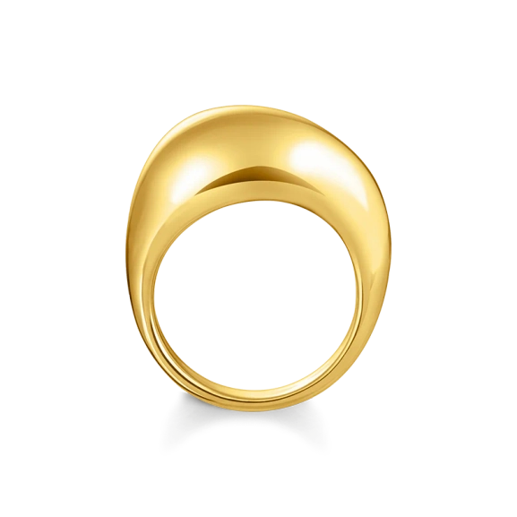 Ring Droppform Guld - Thomas Sabo - Snabb leverans & paketinslagning - Nordic Spectra
