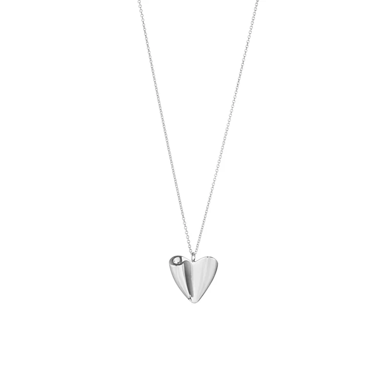 Georg Jensen - Folded Heart Halsband 2024