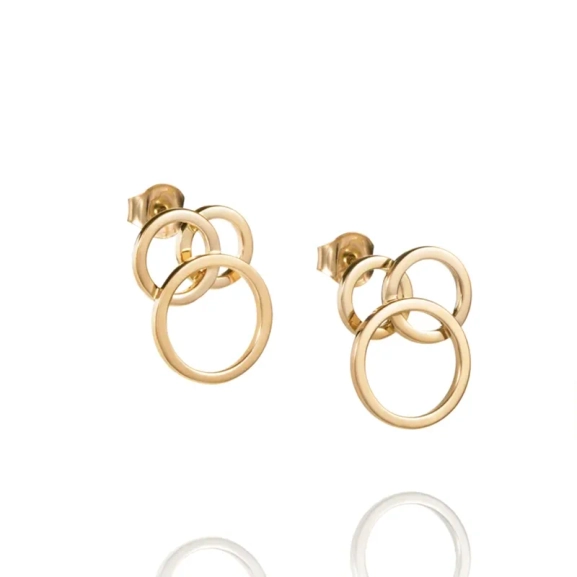 Bubbles Ear Gold - Efva Attling - Skandinavisches Design - Nordic Spectra
