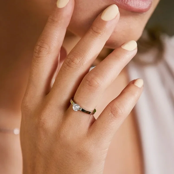 Crown Ring Steel - Edblad - Snabb leverans - Gratis paketinslagning
