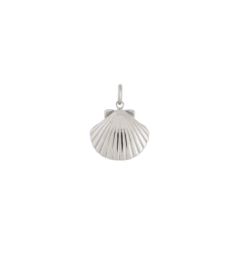 Shell Charm Steel