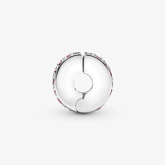 Rosa Pavé Klämstopp - PANDORA - Snabb frakt & paketinslagning - Nordicspectra.se