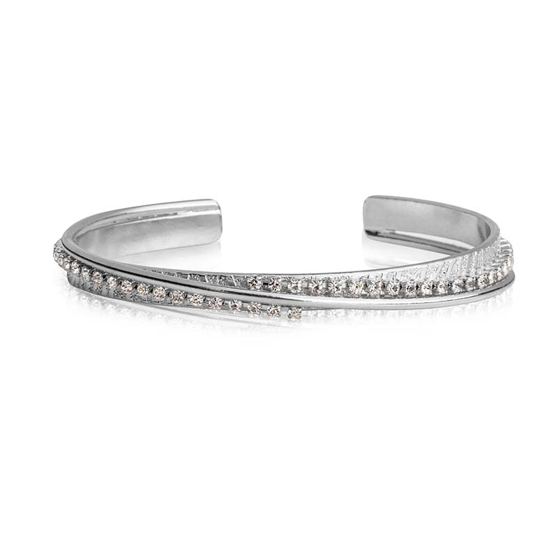 Caroline Svedbom - Carmen Bracelet Rhodium Crystal