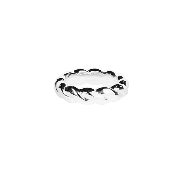 Knot Band Ring Silver - Emma Israelsson - Schmuck im skandinavischen Design - Nordic Spectra