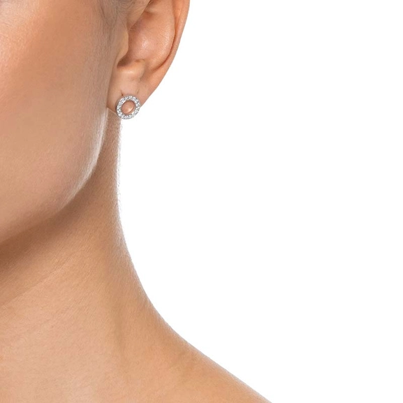 Circle Of Love Ear White Gold - Efva Attling ringar - Snabb frakt & paketinslagning - Nordicspectra.se