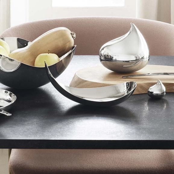 Leaf Serveringsfat Set 3st - Georg Jensen Living - Snabb frakt & paketinslagning - Nordicspectra.se