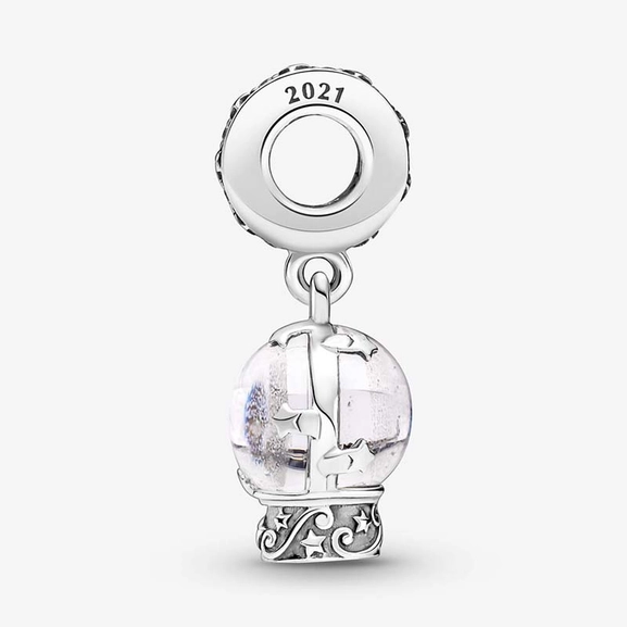 Schneekugel Engel Charm-Anhänger von PANDORA, Schneller Versand - Nordicspectra.de